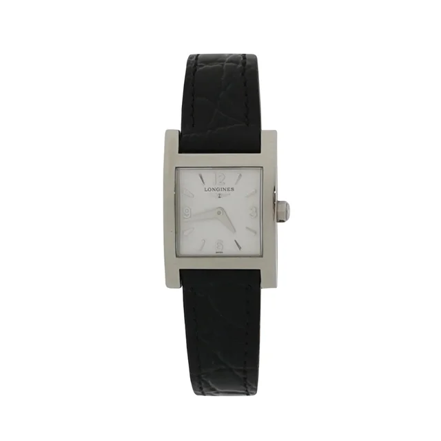 Longines DolceVita L5.166.4 Damenuhr, Stahl, Weiß