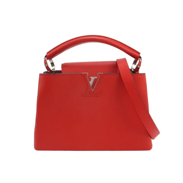 Louis Vuitton Capucines BB Bag, Red Leather 2015