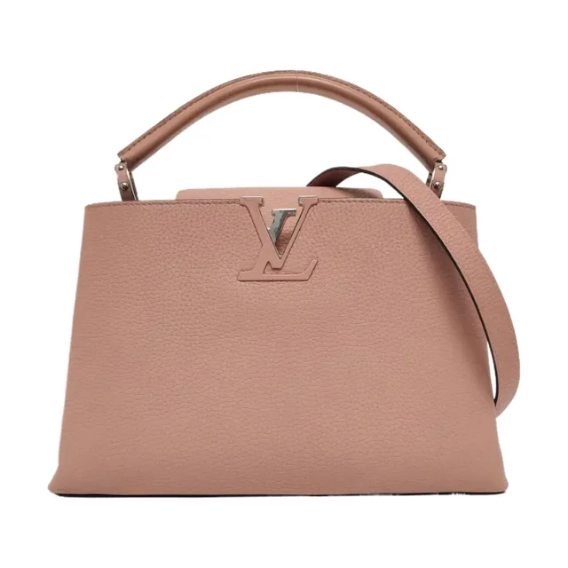Louis Vuitton Capucines MM Bag, Nude Pink Leather
