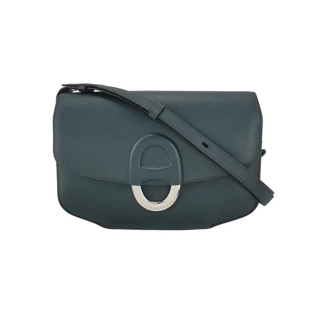 Hermès Cherche Midi 25 حقيبة, Vert Cypress Evercolor, أخضر, جلد