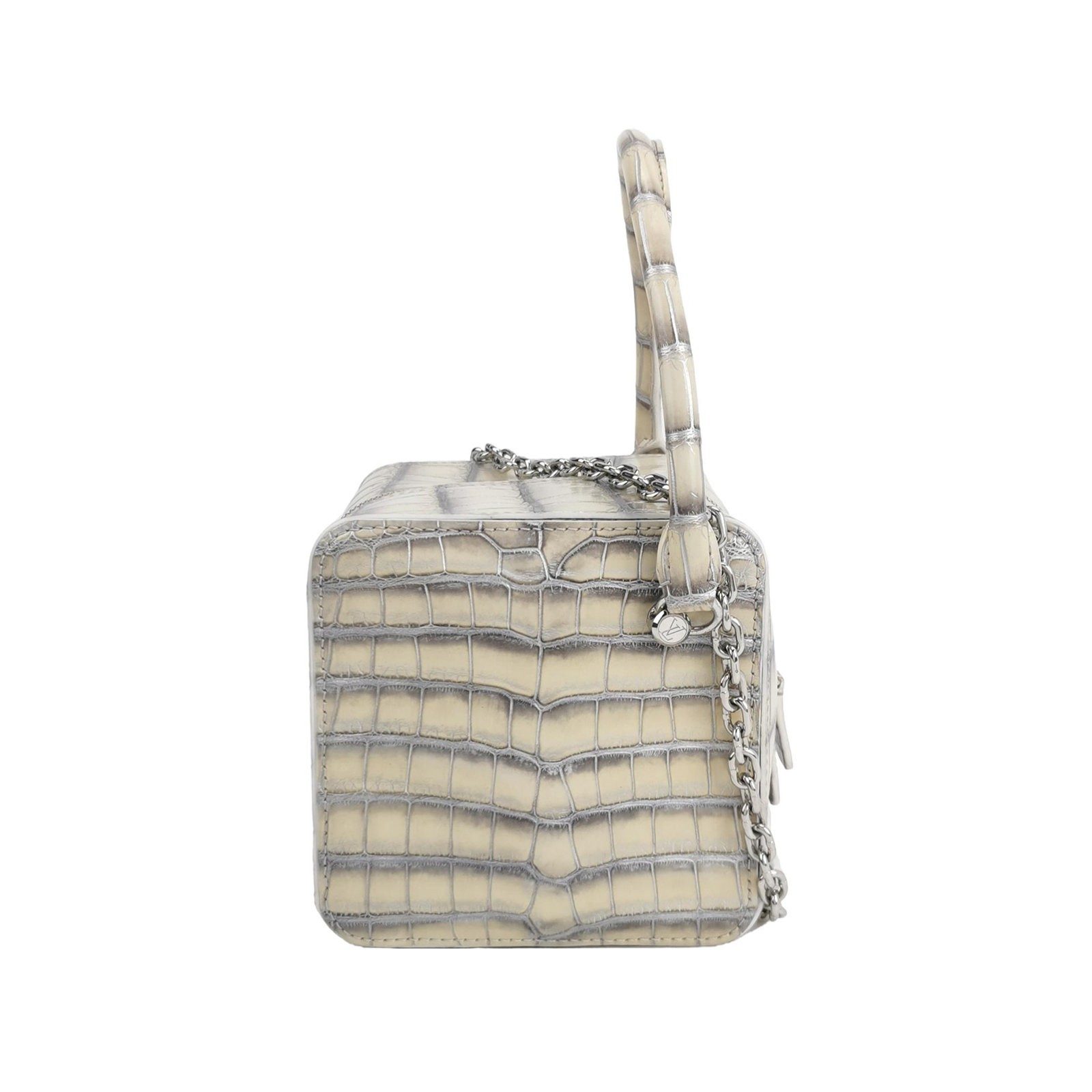 Louis Vuitton Square Schultertasche, 15 cm, Krokodilleder, Sonstiges, Fotografiere 1