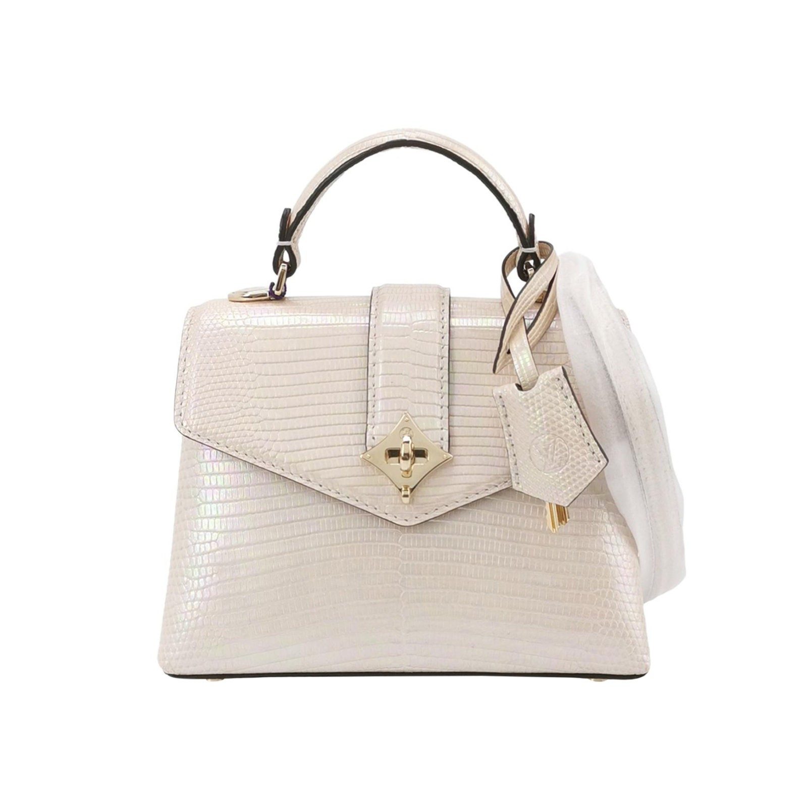 Louis Vuitton Rose Des Vents Umhängetasche, 18 cm, Echsenleder, Sonstiges, Eidechsenleder, Fotografiere 1
