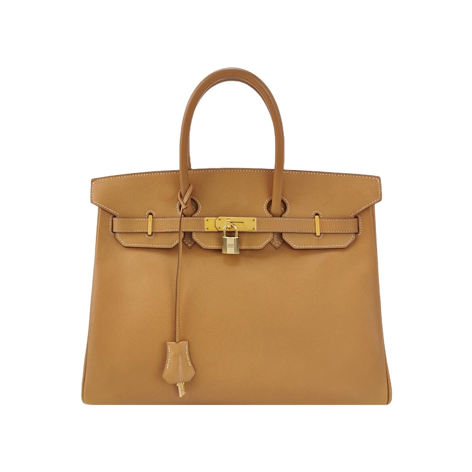 Hermès Birkin 35 Handbag, Beige, Epsom Leather, photograph 1