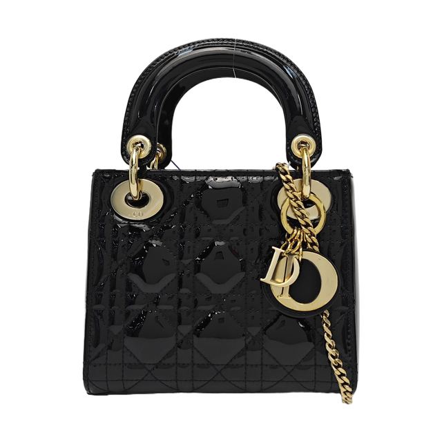 Dior Lady Dior Handtasche, 17 cm, Stoff, Sonstiges