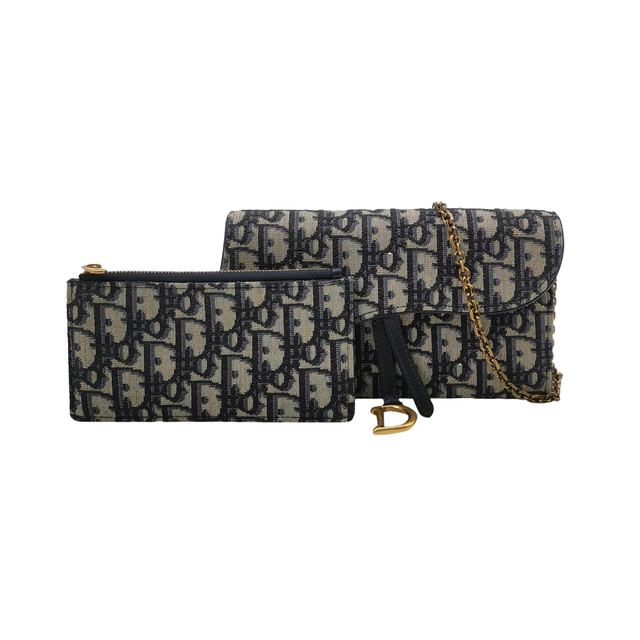 Dior Saddle Schultertasche, 19 cm, Leder, Sonstiges