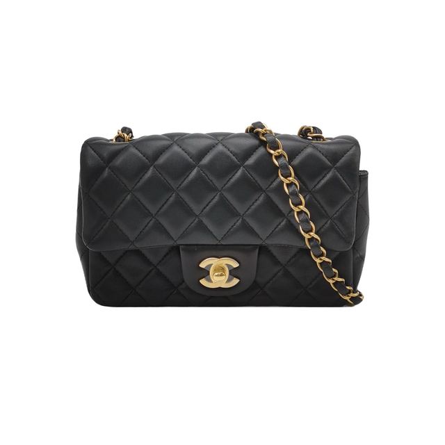 Chanel Classic Flap Schultertasche, 20 cm, Leder, Artikel 68702036, Sonstiges