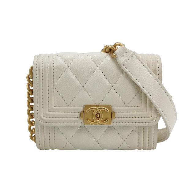 Chanel Boy Bag; 11; cm, Leder, Sonstiges