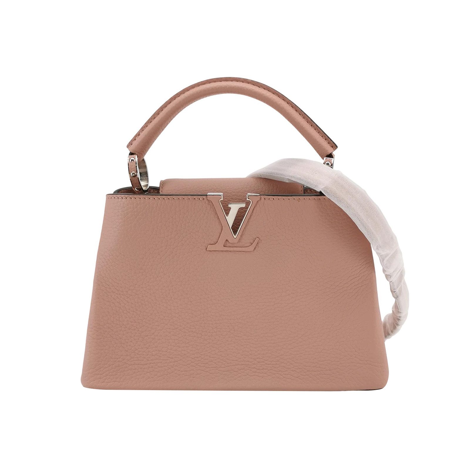Louis Vuitton Capucines BB Shoulder Bag, 26.5 cm, Metallic, Leather, photograph 1