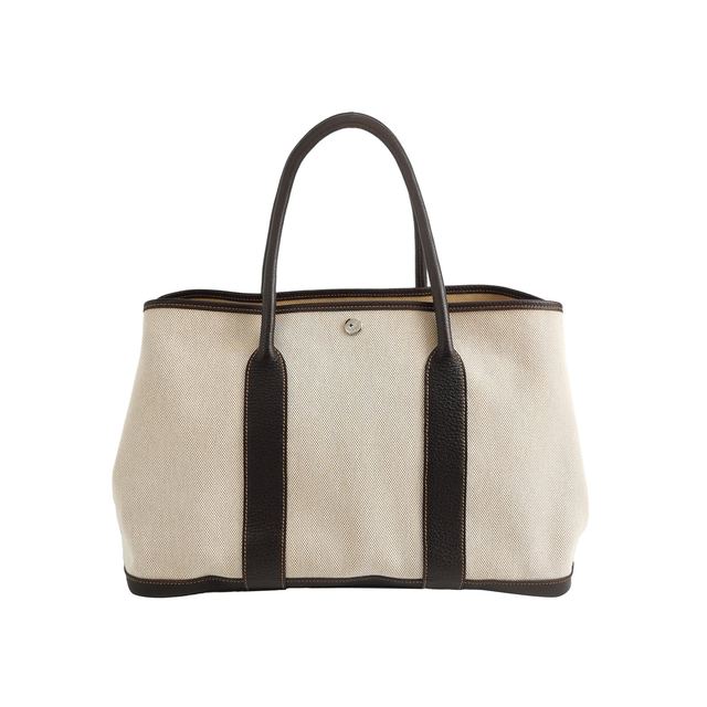 Hermès Garden Party 36 Handtasche, Beige, Leder