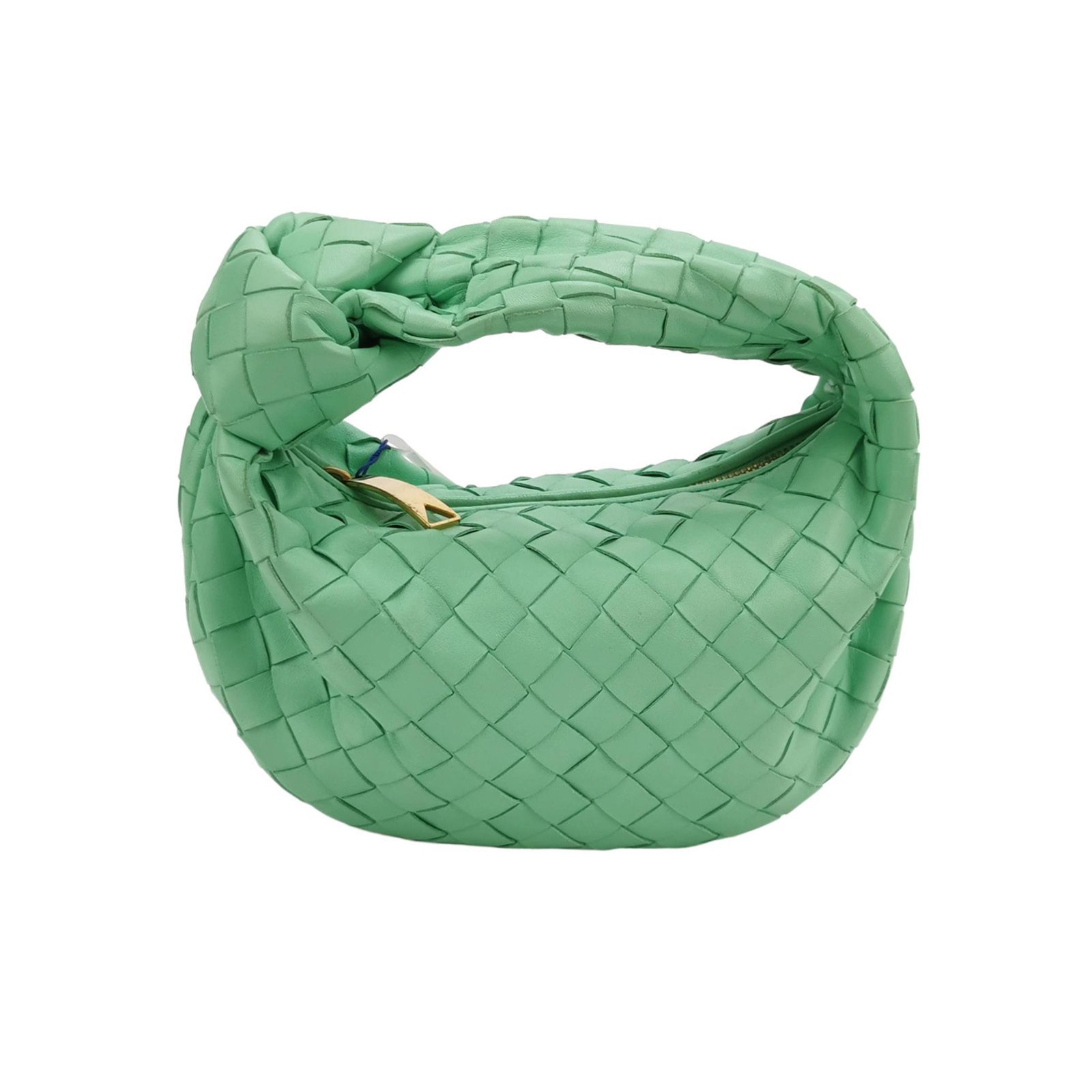 Bottega Veneta Jodie sac à main, 25 cm, vert, article 68894497, cuir, photographier 1