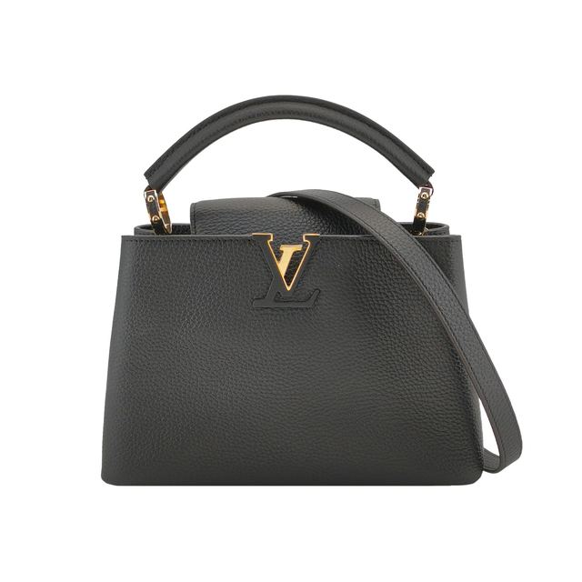 Louis Vuitton Capucines BB Schultertasche, 27 cm, Schwarz, Artikel 68988865, Leder