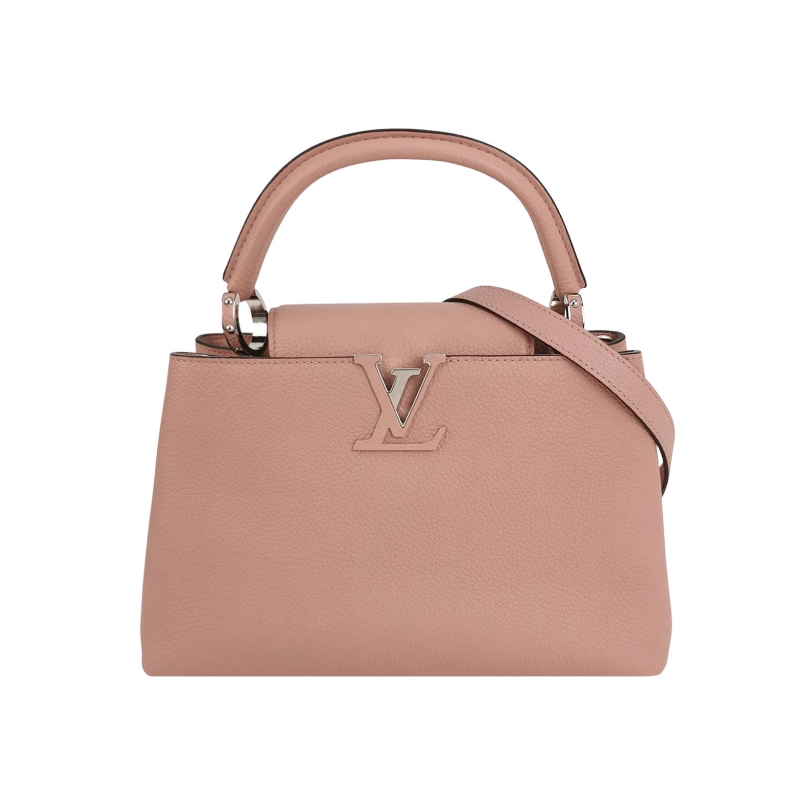Louis Vuitton Capucines Shoulder Bag, 31 cm, Pink, Item 69258958, Leather, photograph 1