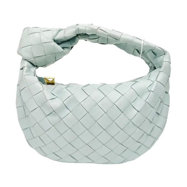 Bottega Veneta Jodie Handtasche, 23.5 cm, Blau, Leder