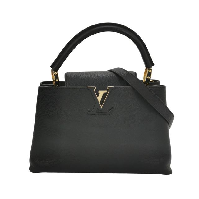 Louis Vuitton Capucines Schultertasche, 31 cm, Schwarz, Artikel 69484500, Leder
