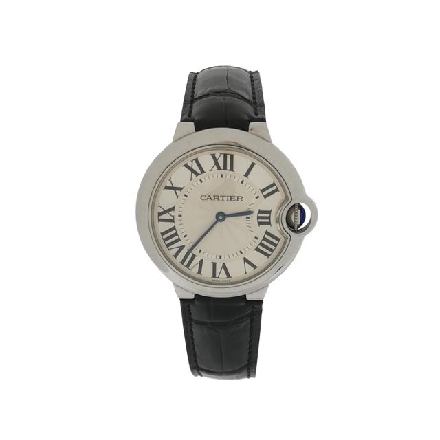 Cartier Ballon Bleu Uhr, Weiß, Quarz, Artikel 70220441, Stahl