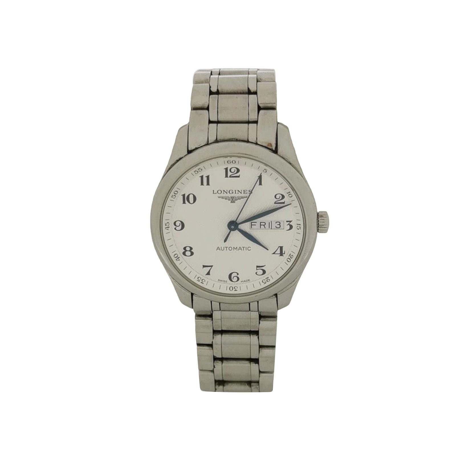 Longines Master Collection Watch, White, Automatic, Steel, photograph 1