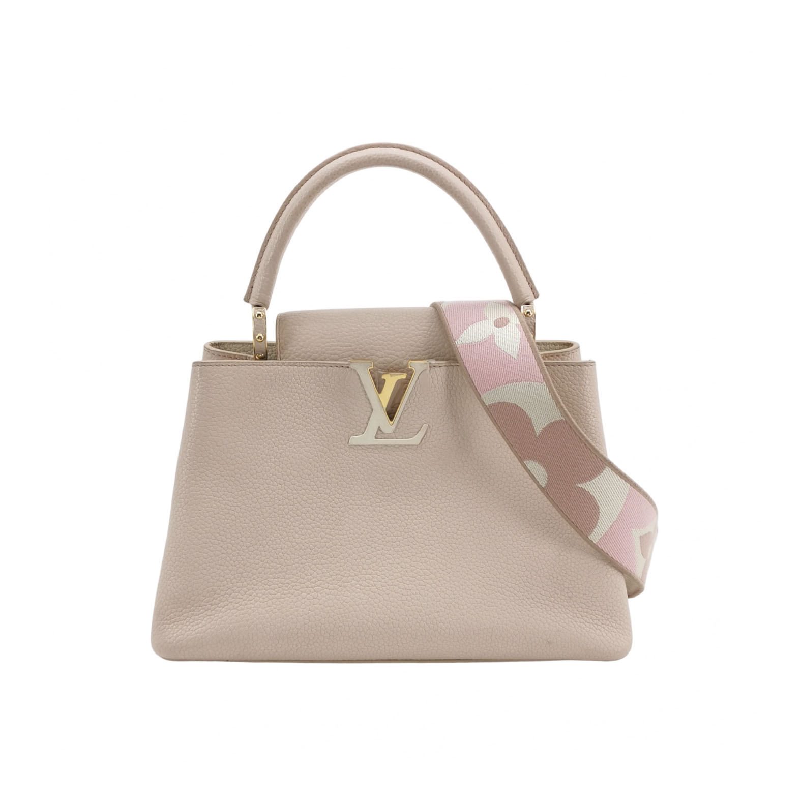 Louis Vuitton Capucines sac porté épaule, 31 cm, rose, article 70226095, cuir, photographier 1