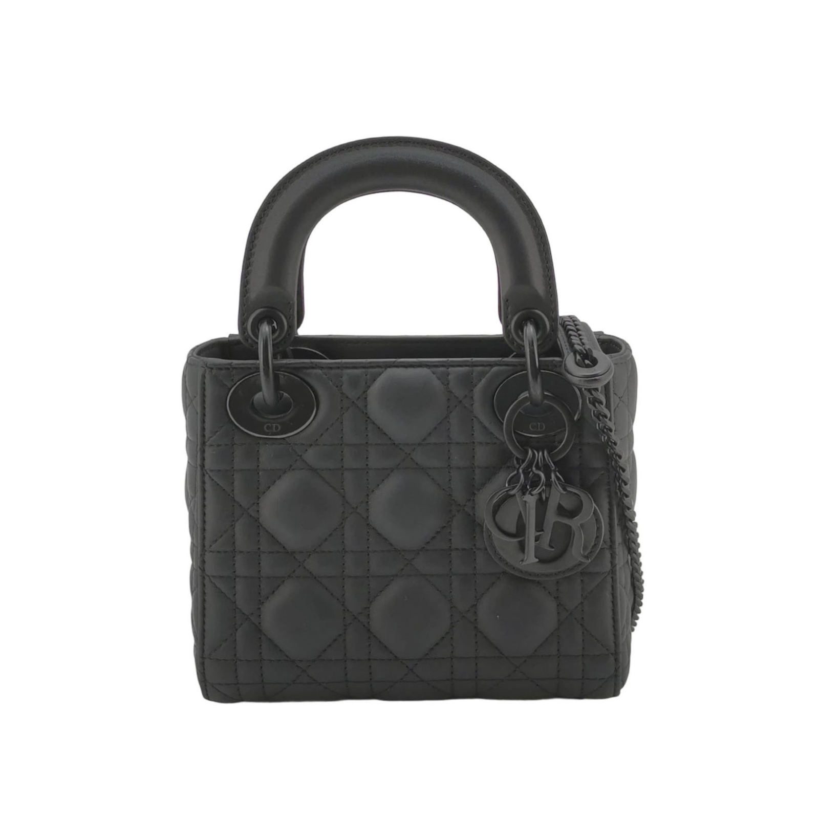 Dior Lady Dior sac porté épaule, 17 cm, noir, article 70261036, cuir, photographier 1