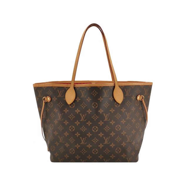 Louis Vuitton Neverfull Schultertasche, 32 cm, Braun, Artikel 70301605, Synthetik