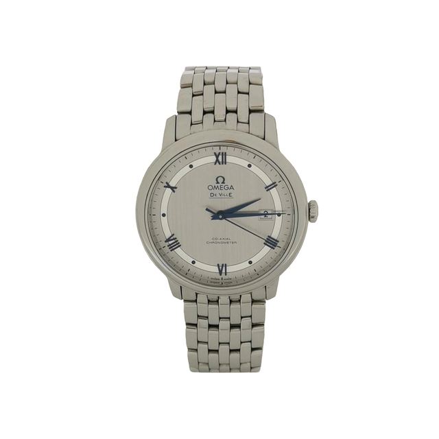 Omega De Ville Uhr, Silber, Automatic, Artikel 70715100, Stahl