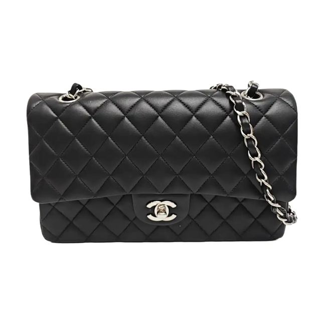 Chanel Classic Flap 31, أسود, جلد