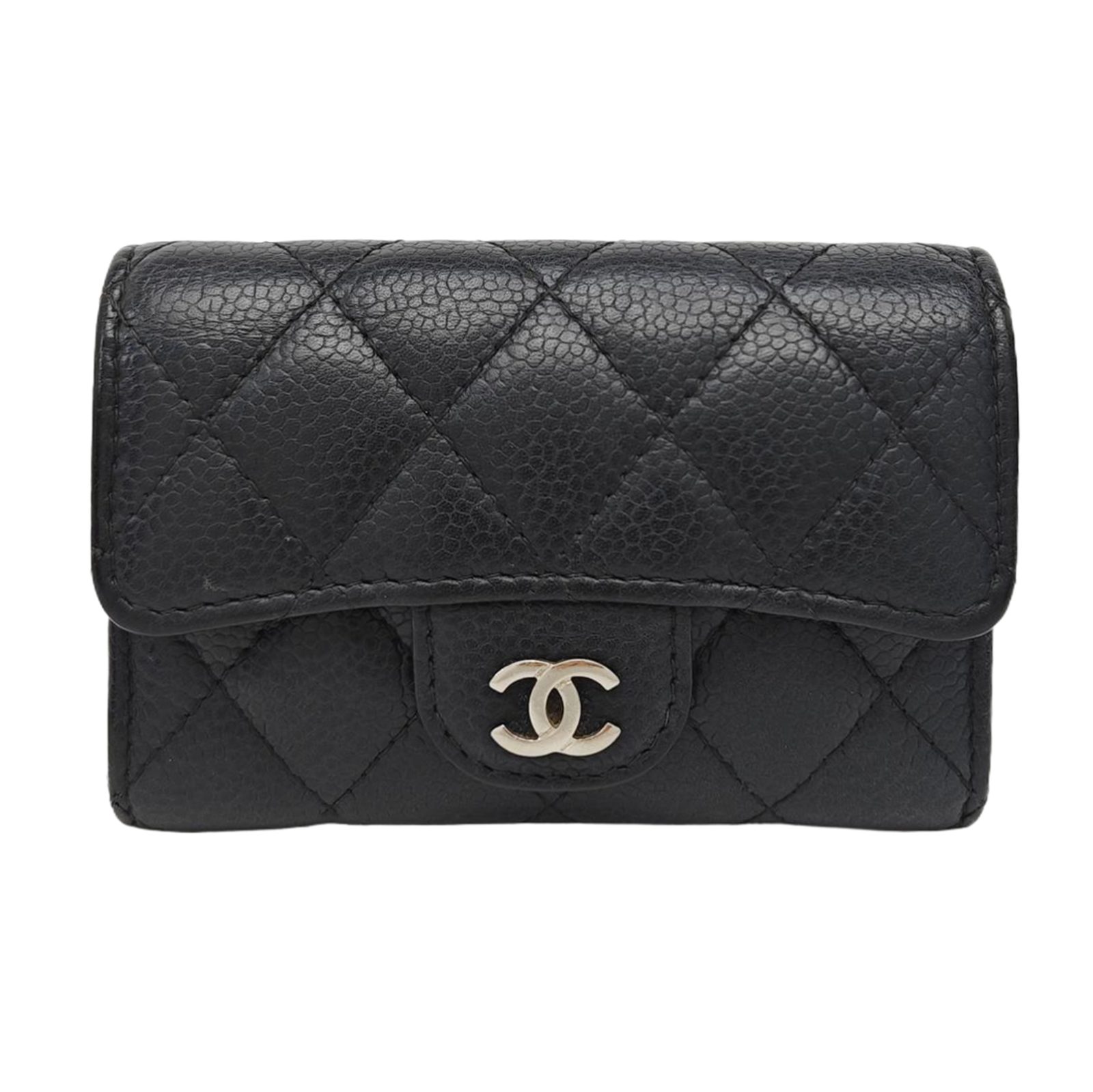 Chanel Classic Flap 26, Black, Leather, photograph 1