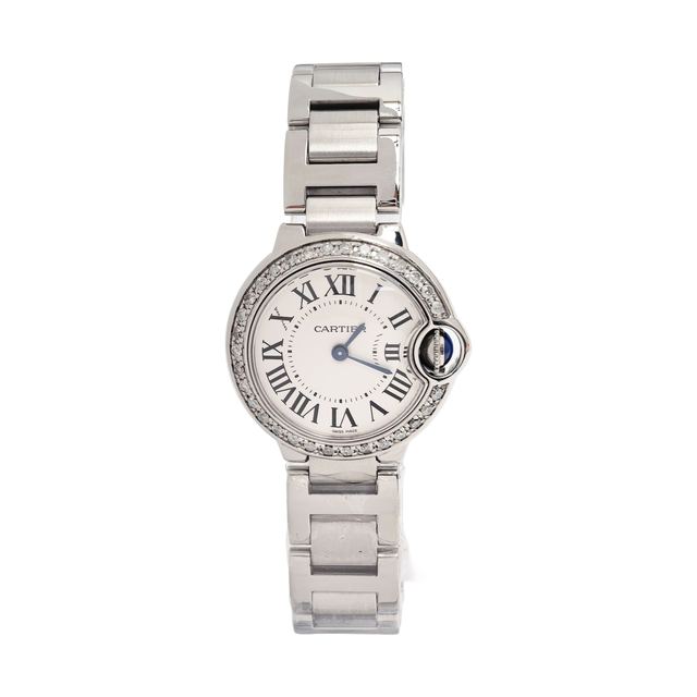 Cartier Ballon Bleu de Cartier, أبيض, فولاذ