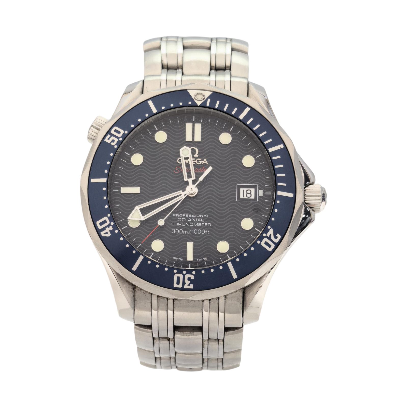 Omega Seamaster, Navy, Steel, photograph 1