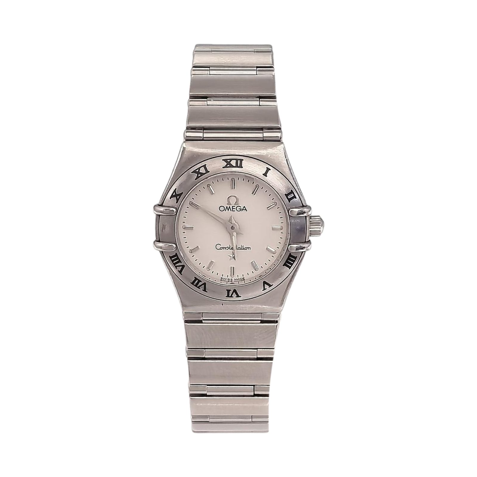 Omega Constellation, White, Steel, photograph 1