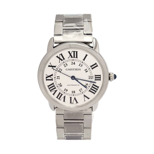 Cartier Ronde de Cartier, White, Steel