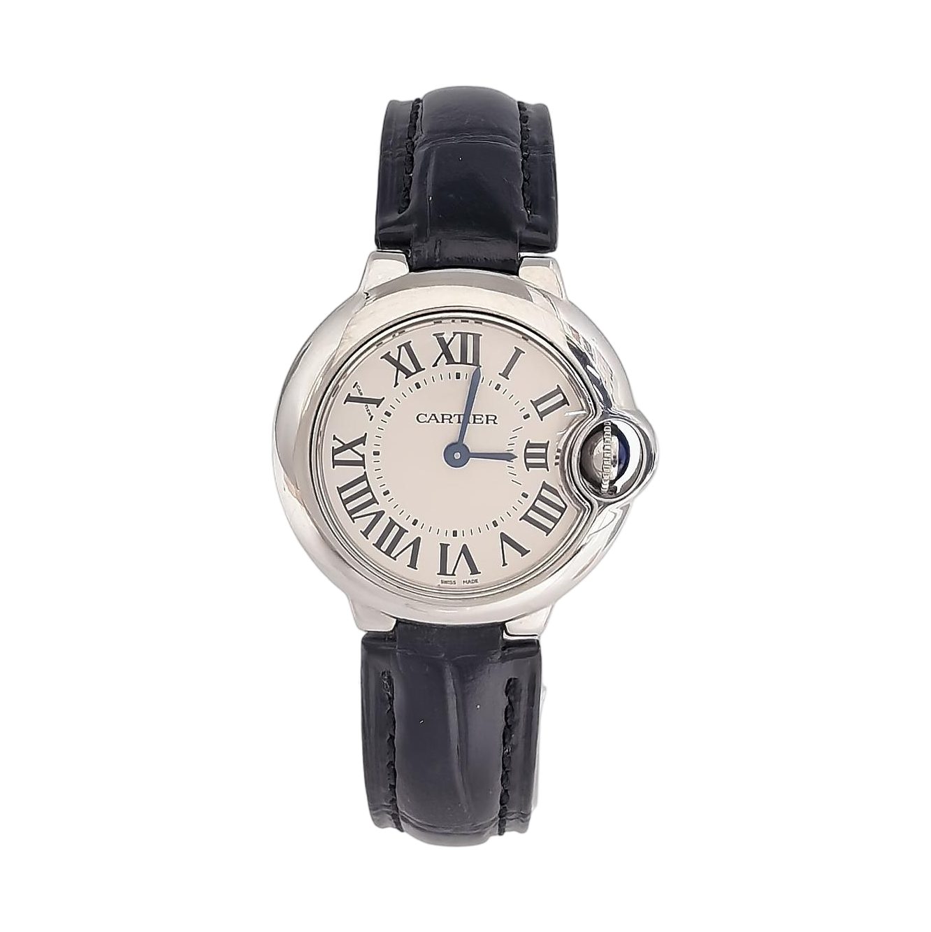 Cartier Ballon Bleu de Cartier, White, Steel, photograph 1