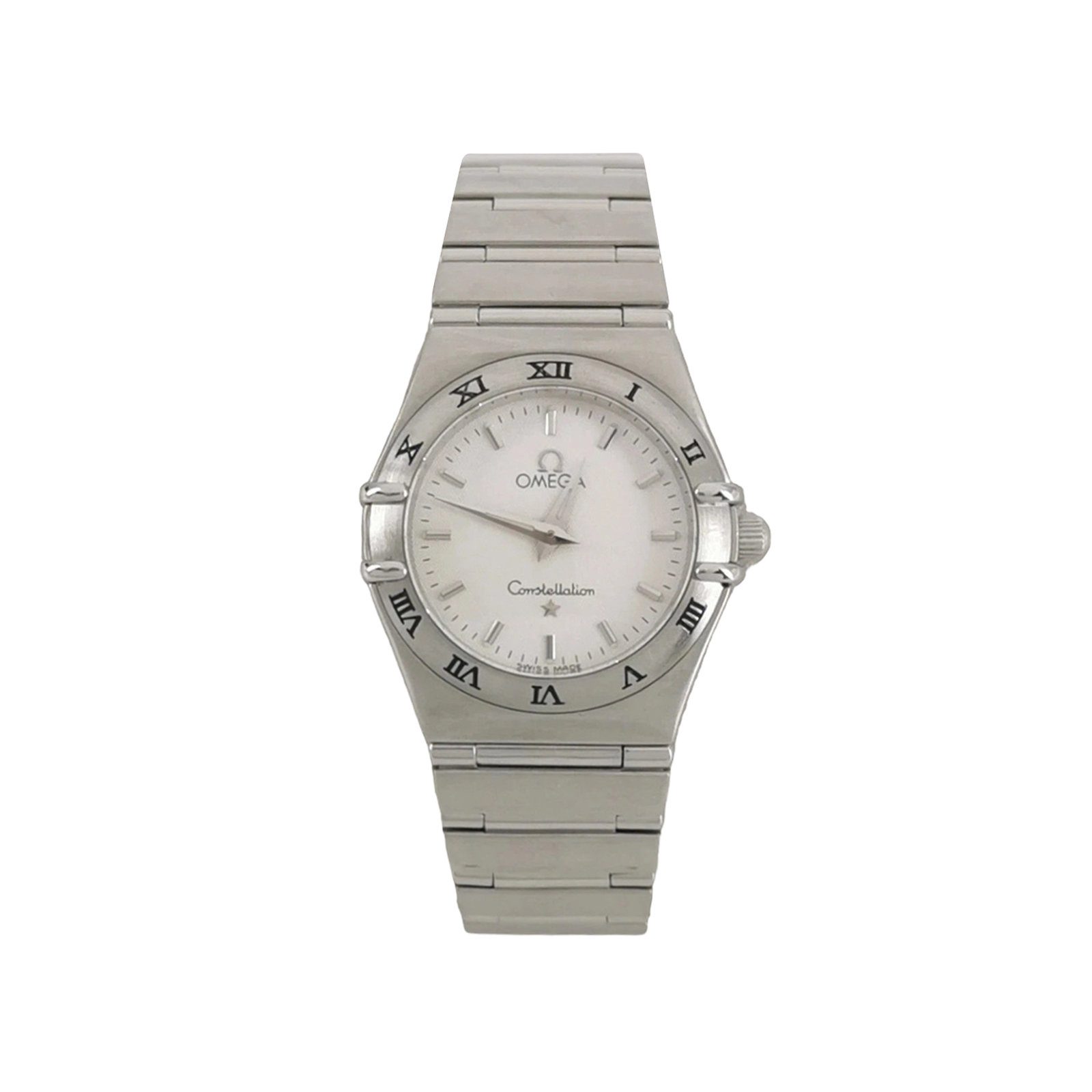 Omega Constellation, beige, acier, photographier 1