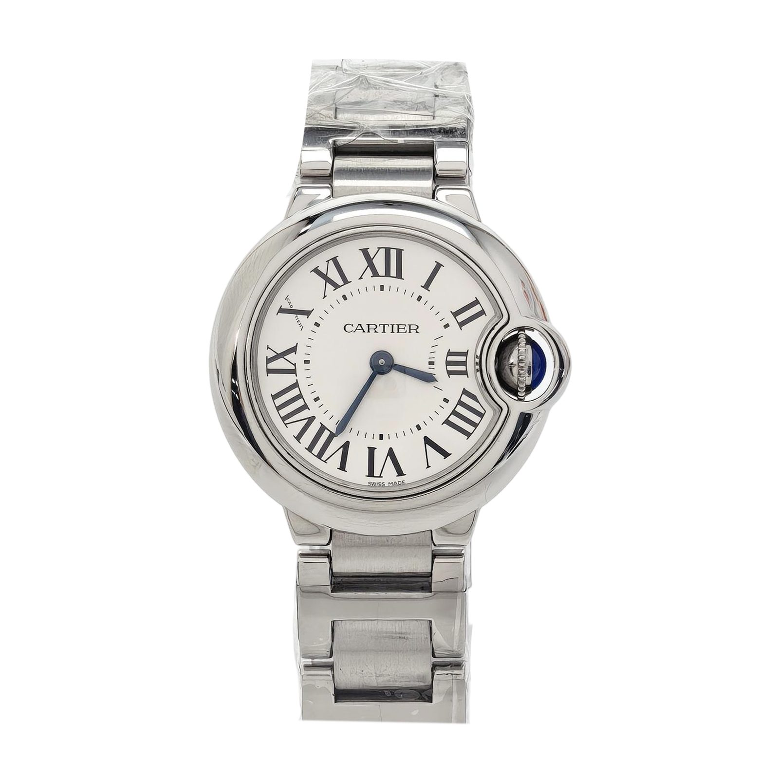 Cartier Ballon Bleu de Cartier, white, Metal, photograph 1