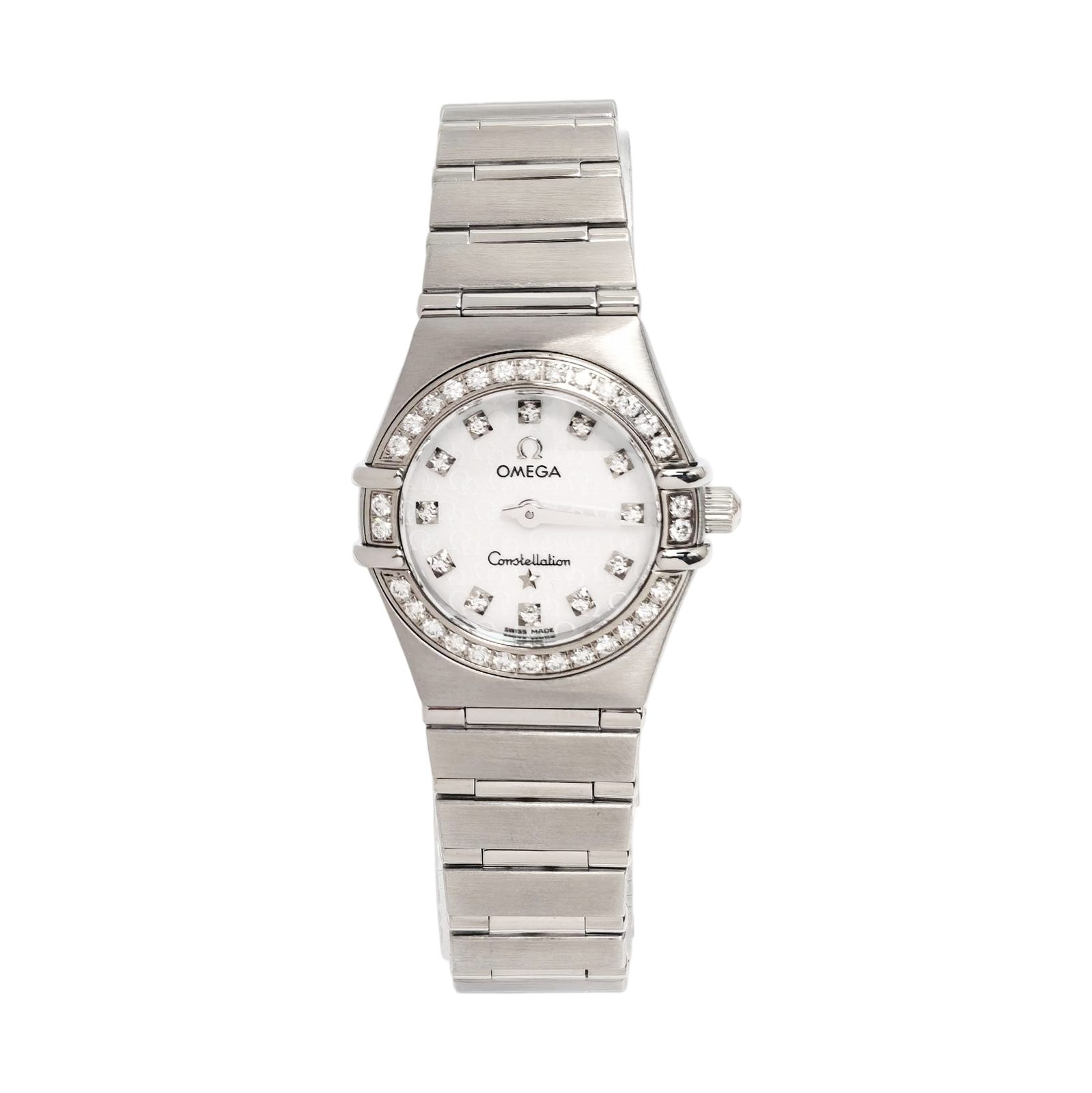 OMEGA Constellation, white, Metal, photograph 1