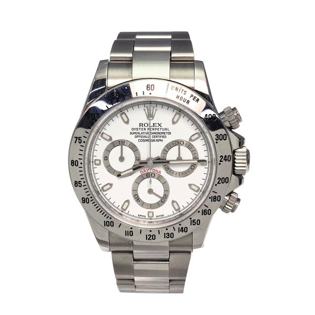 ROLEX Cosmograph Daytona, Weiß, Metall