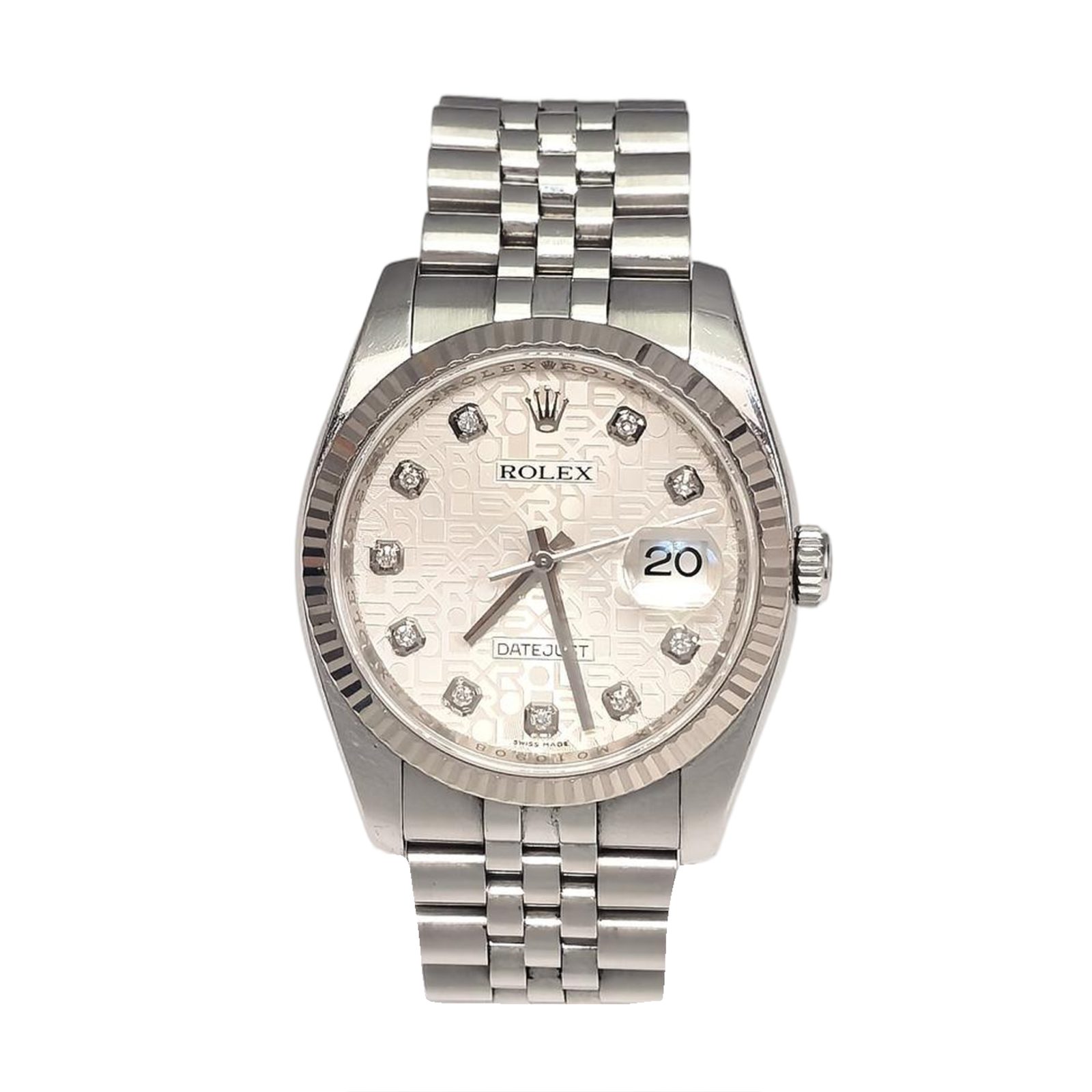 ROLEX Datejust, Silber, Fotografiere 1
