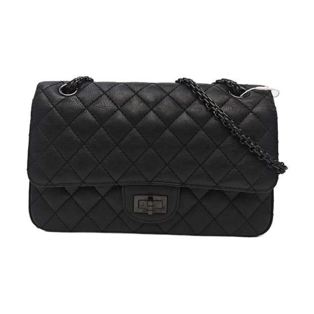 CHANEL Handbag, أسود, جلد
