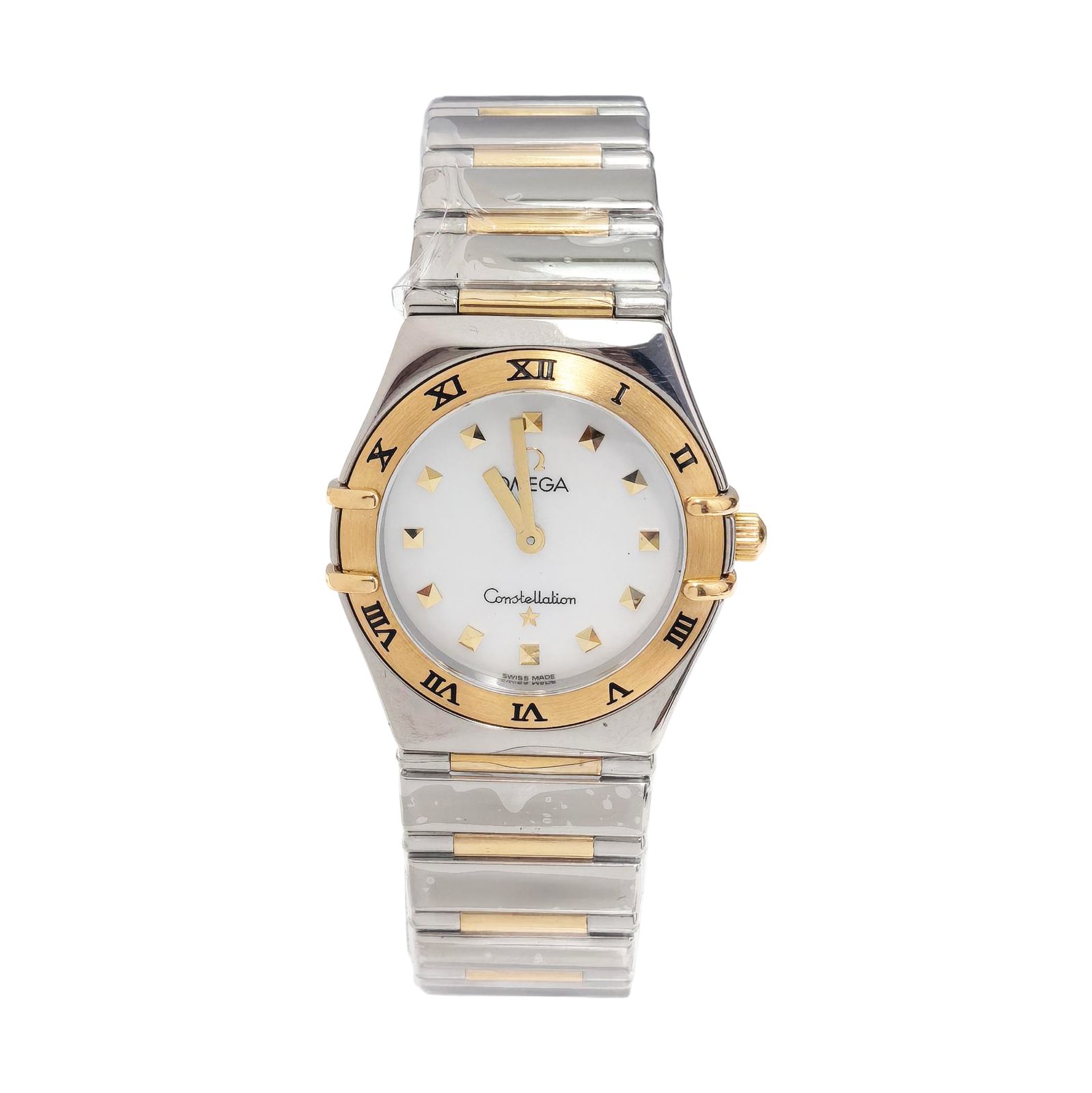 OMEGA Constellation, blanc, métal, photographier 1