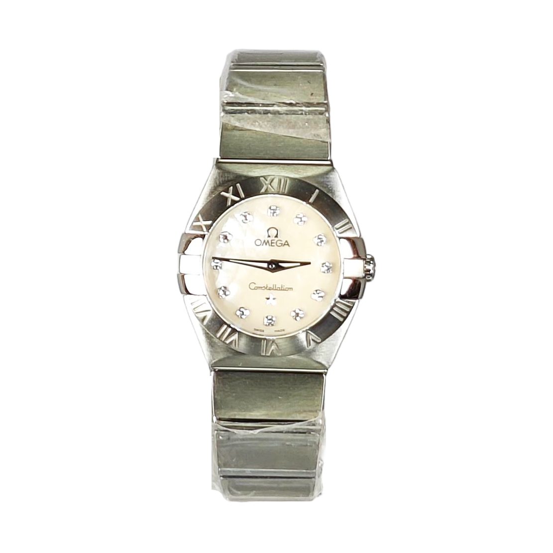 OMEGA Constellation, blanc, métal, photographier 1