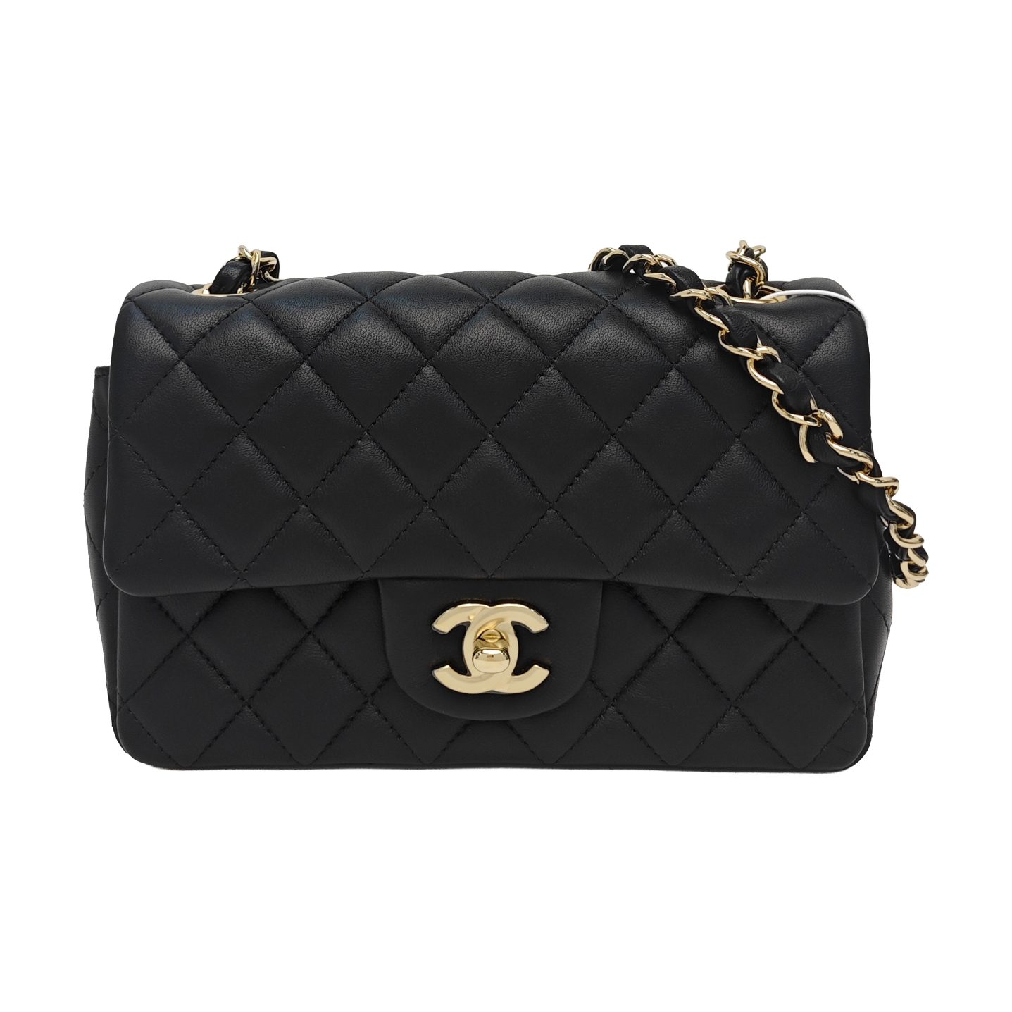 CHANEL Classic Flap, Schwarz, Leder, Fotografiere 1