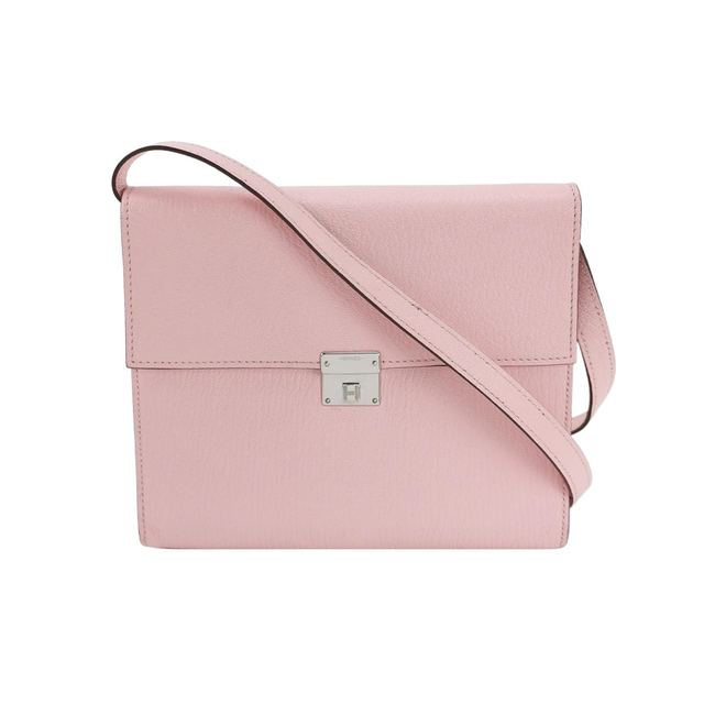 Hermès Clic 16 Schultertasche, 16.3 cm, Rosa