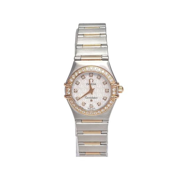 Omega Constellation Uhr, 22.5 mm, weißes Zifferblatt, Artikel 925482999840