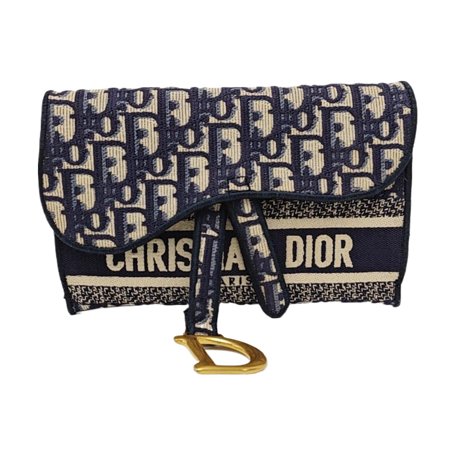 Dior Shoulder Bag, 21.5 cm, gold, Canvas, photograph 1