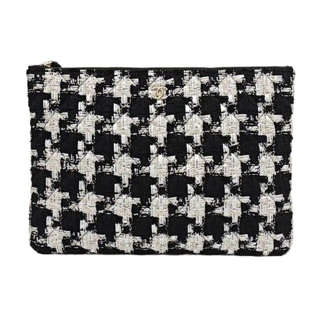 Chanel Classic Flap Clutch, 28 cm, Schwarz