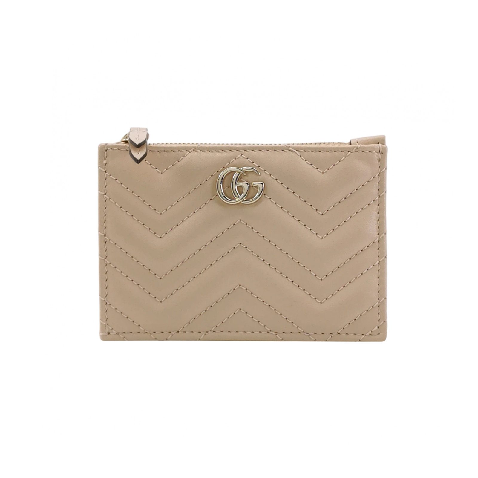 Gucci GG Marmont clé boîtier, 12 cm, rose, cuir, photographier 1