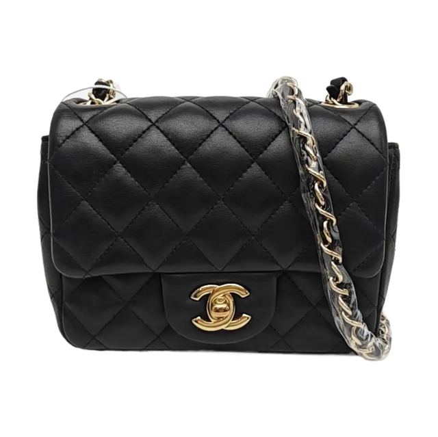 Chanel Classic Flap Schultertasche, 17 cm, Schwarz, Artikel 965673325921