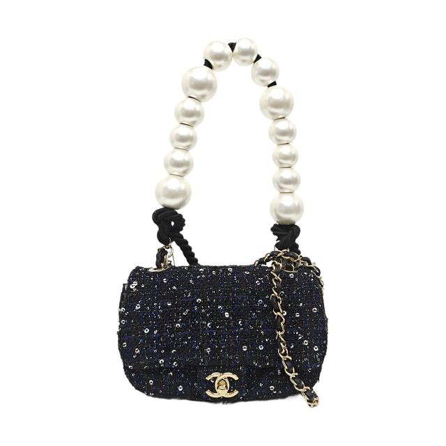Chanel Classic Flap Handtasche, 17 cm, Schwarz, Artikel 970491461944