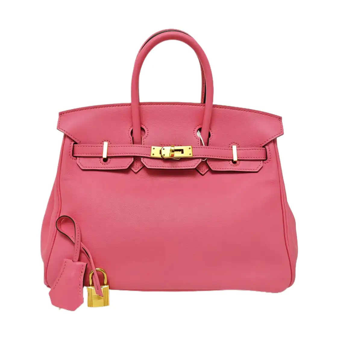 HERMÈS Birkin 25 Handbag, pink, photograph 1