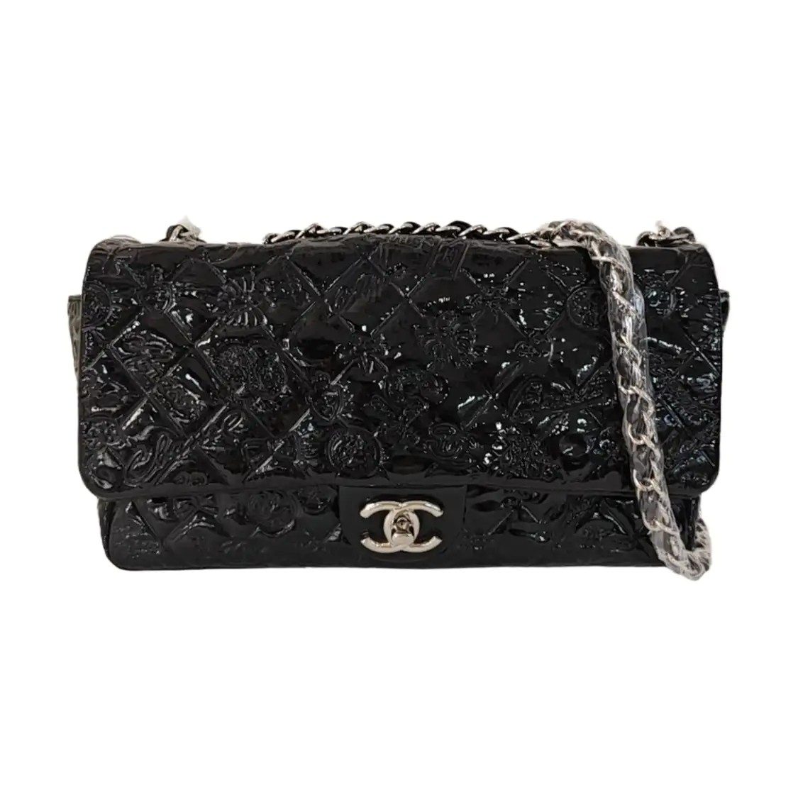 Chanel Classic Flap Shoulder Bag, 25 cm, black, photograph 1