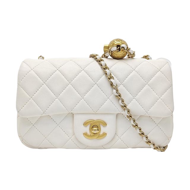 Chanel Classic Flap Schultertasche, 20 cm, Violett, Artikel 999897263673, Lammleder
